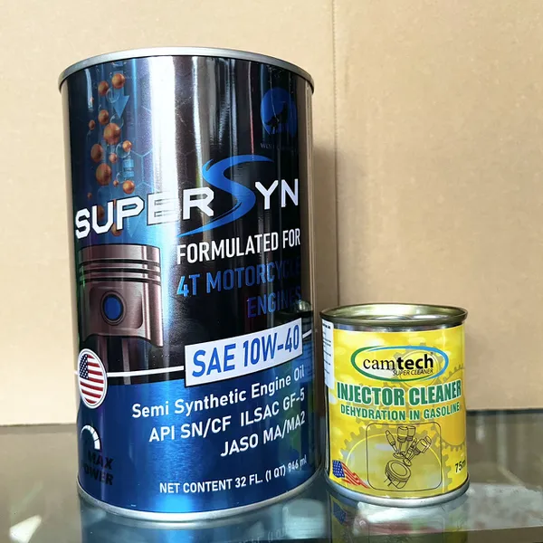Sỉ 1 Thùng Nhớt Động Cơ Super SYN 10w40 cho Xe Số 946ml