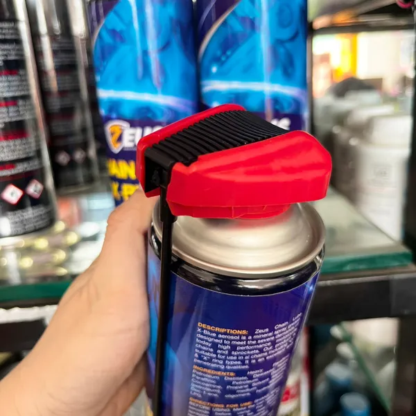 Dưỡng Sên Zeus Cao Cấp Không Văng X-BLUE Mỡ Bò Xanh 400ml