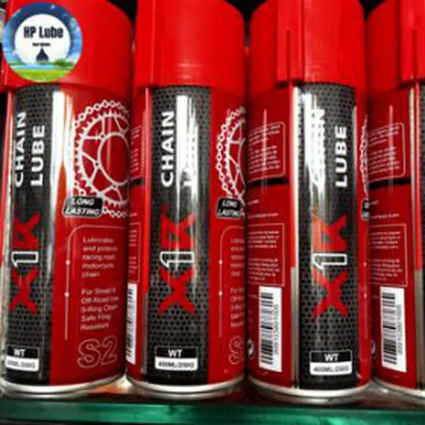 Dưỡng sên - Bôi Trơn Sên X1R 400ml Không Văng, Bôi trơn tốt