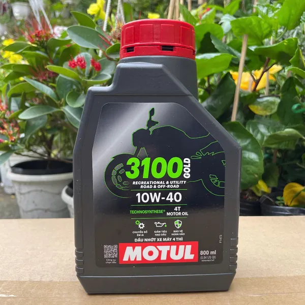 Nhớt Motul 3100 GOLD 10W40 1 Lít Chính Hãng- Cam Kết Chính Hãng