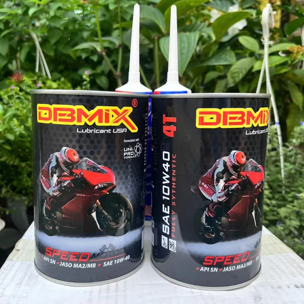 Nhớt Xe Máy Full Tổng Hợp DBMIX 10W40 Cho Xe Số Và Xe Tay Ga 0.8L