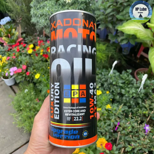 Nhớt XADONAT Racing 10W40 Full Tổng Hợp Nhập Khẩu UAE Cho Xe Số 1L 