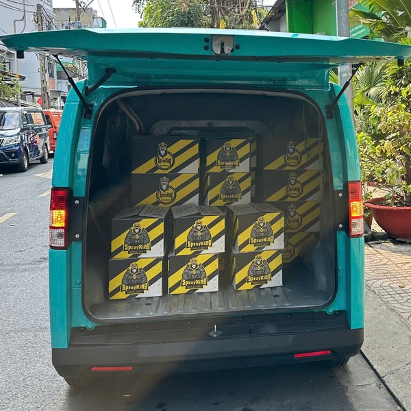 Mua Sỉ Thùng Xịt phục hồi nhựa nhám, nhựa đen, dưỡng đen làm mới nhựa nhám Sprayking Plastic Shine 400ml.