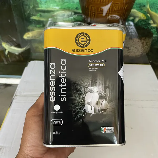 Nhớt Essenza Scooter MB 5W30 1L Cho Xe Tay Ga Full Tổng Hợp Cao Cấp, Nhập Khẩu Từ Ý