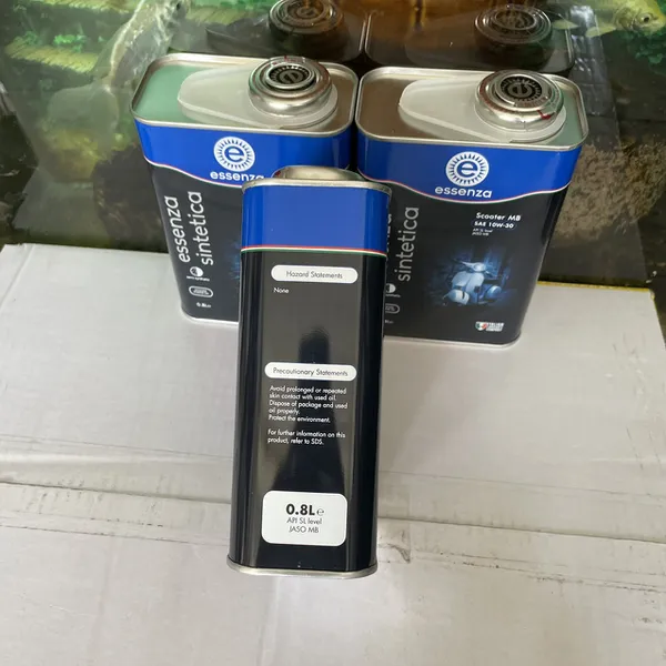 Nhớt Essenza Scooter 10W30 0.8L Cho Xe Tay Ga Chính Hãng Nhập Khẩu Singapore