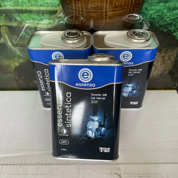 Nhớt Essenza Scooter 10W30 0.8L Cho Xe Tay Ga Chính Hãng Nhập Khẩu Singapore