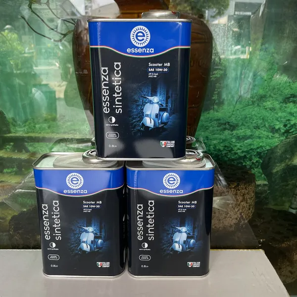 Nhớt Essenza Scooter 10W30 0.8L Cho Xe Tay Ga Chính Hãng Nhập Khẩu Singapore