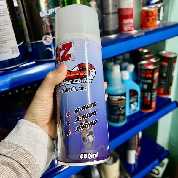 Chai Rửa Sên BZ 450ml - vệ sinh sên BZ mẫu mới 