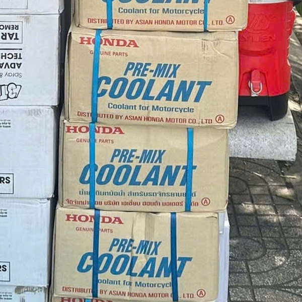 Mua Sỉ Thùng Nước Làm Mát Honda Pre-mix Coolant 1L Chính Hãng Mẫu Mới - Nhập khẩu Thái Lan