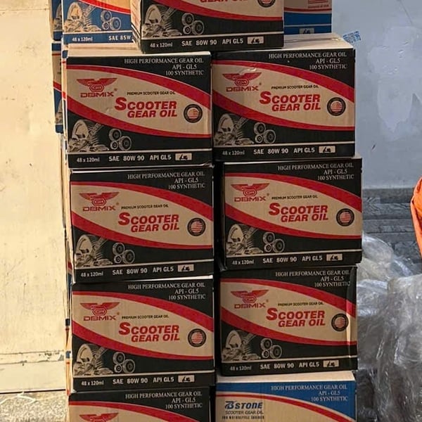 Mua Sỉ Thùng Nhớt Lap Chống Hú Cho Xe Tay Ga DBMIX 120ml 80w90.