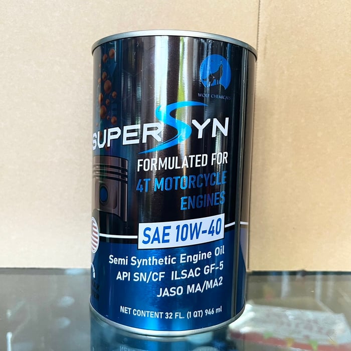 Sỉ 1 Thùng Nhớt Động Cơ Super SYN 10w40 cho Xe Số 946ml