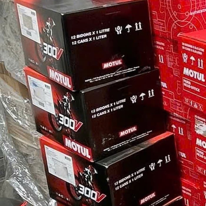 Mua Sỉ Thùng 12 Chai  Nhớt Motul 300V Chai 1L Tem 1 Lớp