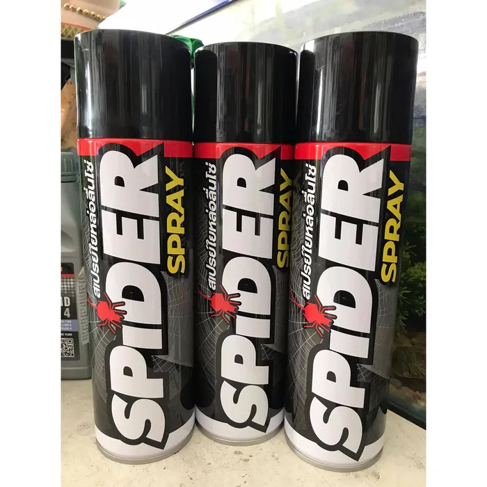Chai Xịt Dưỡng sên SPIDER Dạng Tơ Nhện 600ml Bôi Trơn Tốt, Chính Hãng Nhập Khẩu Thái Lan