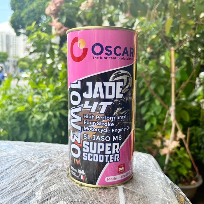 Nhớt Xe Tay Ga Oscar Jade Scooter 10W30 800ML Full Tổng Hợp Nhập Khẩu UAE