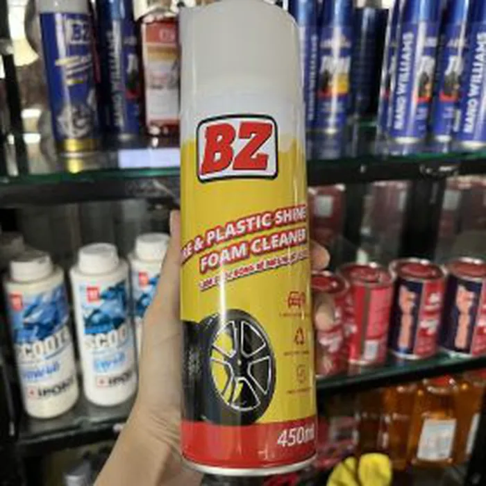 Chai Xịt Dưỡng Nhựa Nhám BZ, Phục Hồi và làm mới lớp nhựa nhám