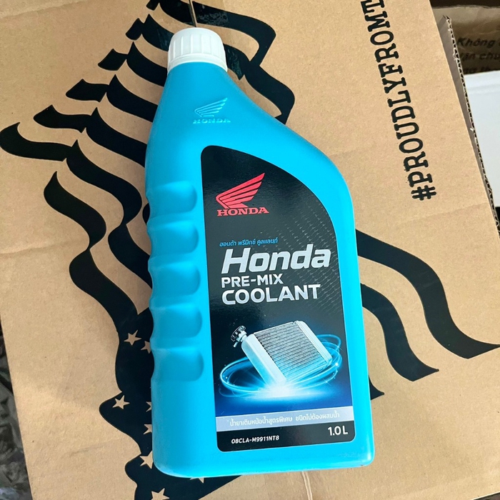 Nước Làm Mát Honda Pre-mix Coolant 1L Chính Hãng Mẫu Mới - Nhập khẩu Thái Lan