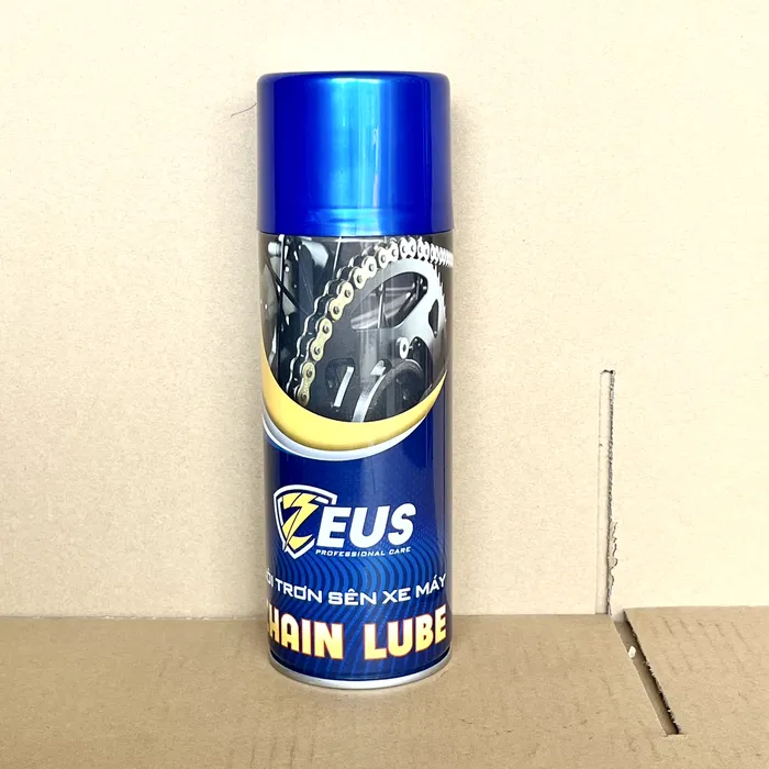 Dưỡng Sên Zeus Chain Lube 400ml Cho Xe Máy