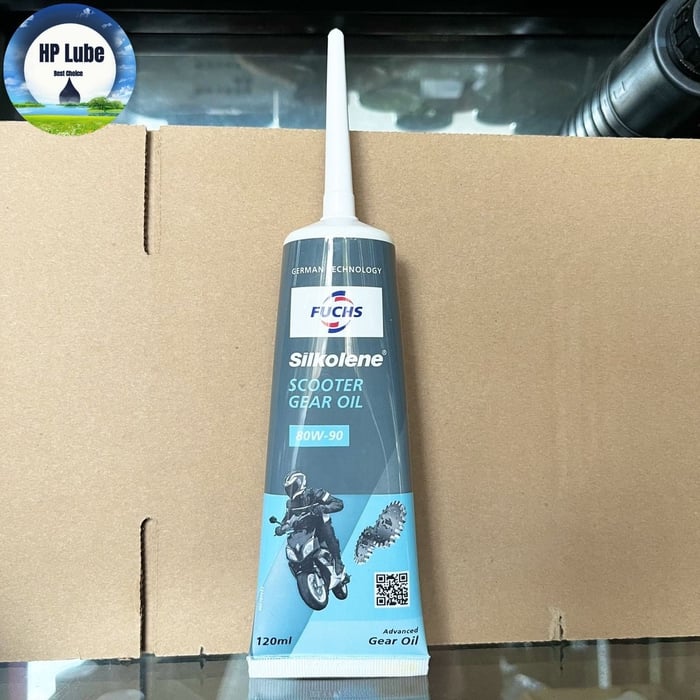 Nhớt Lap/ Nhớt Hộp Số Fuchs Silkolene Scooter Gear Oil 80W90 120ml Chính Hãng Cho Mọi Loại Xe Tay Ga Chính Hãng