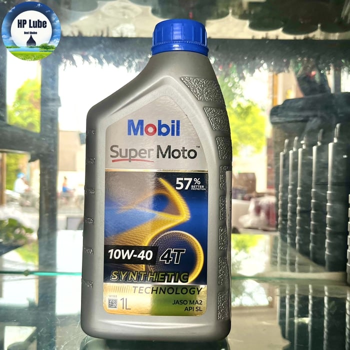 Nhớt Mobil 10w40 0.8L Xe Tay Ga Chính Hãng Nhập Khẩu Singapore