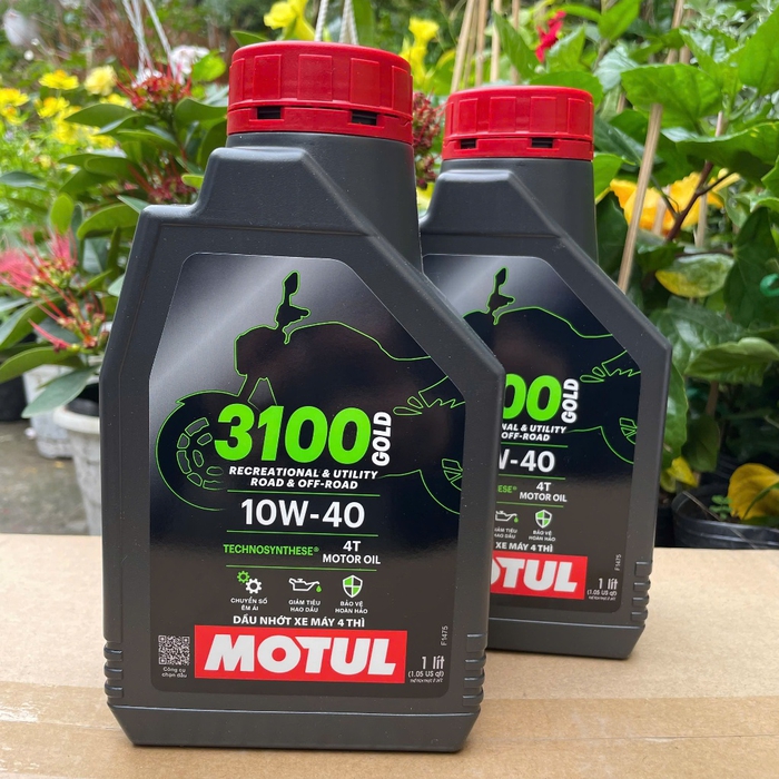 Nhớt Motul 3100 GOLD 10W40 1 Lít Chính Hãng- Cam Kết Chính Hãng