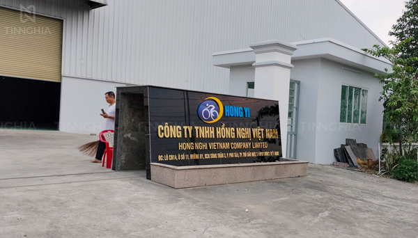 Biển Công Ty Inox Bình Dương