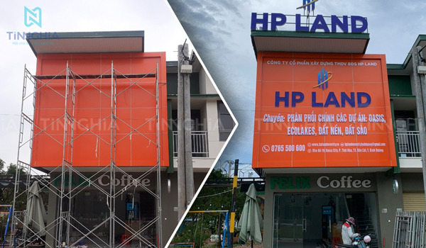 Báo giá ốp alu làm bảng hiệu quảng cáo Bình Dương