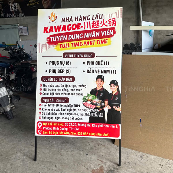 Mẫu Standee Quảng Cáo Đẹp Thu Hút | Làm Standee Giá Rẻ Bình Dương