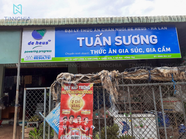 Làm Bảng Hiệu Chuỗi Đại Lý Cửa Hàng Bình Dương