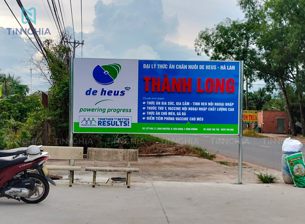 Làm Bảng Hiệu Chuỗi Đại Lý Cửa Hàng Bình Dương