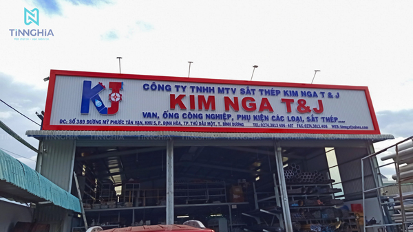 BẢNG HIỆU TÔN PHÚ GIÁO