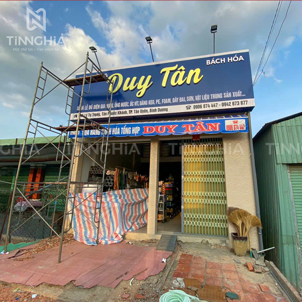 BIỂN HIỆU ALU CHỮ NỔI ĐÈN LED BÌNH DƯƠNG