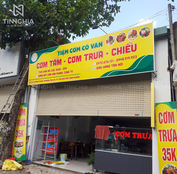 10+ Mẫu Biển Bạt Hiflex Đẹp Cho Cửa Hàng, Quán Ăn, Sự Kiện