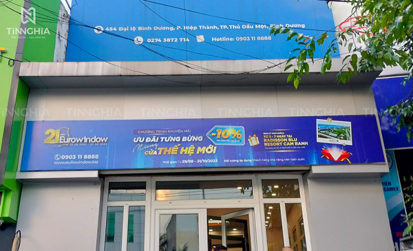 BẢNG HIỆU KHUNG SẮT CĂNG BẠT BÌNH DƯƠNG