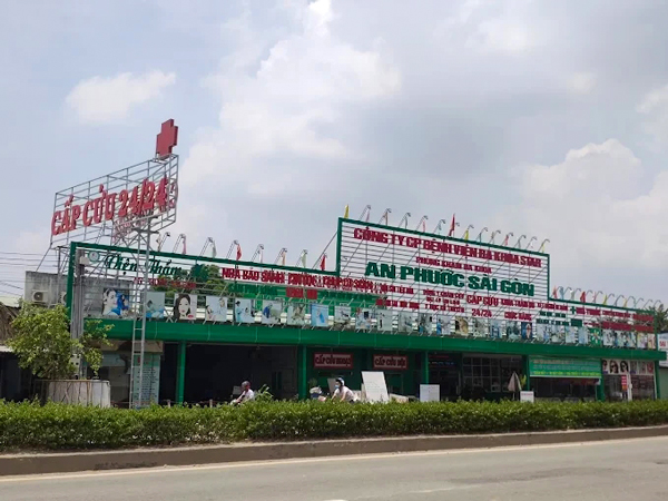 Thi Công Bảng Hiệu Bệnh Viện Bình Dương TPHCM