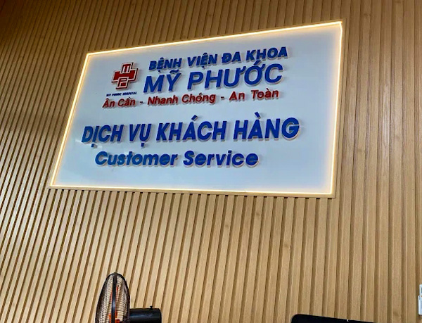 Thi Công Bảng Hiệu Bệnh Viện Bình Dương TPHCM