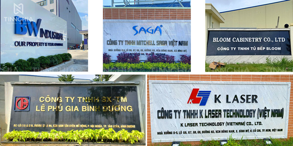 Đặt thi công thay mới, sửa đổi bảng hiệu ở Bến Cát Bình Dương TPHCM