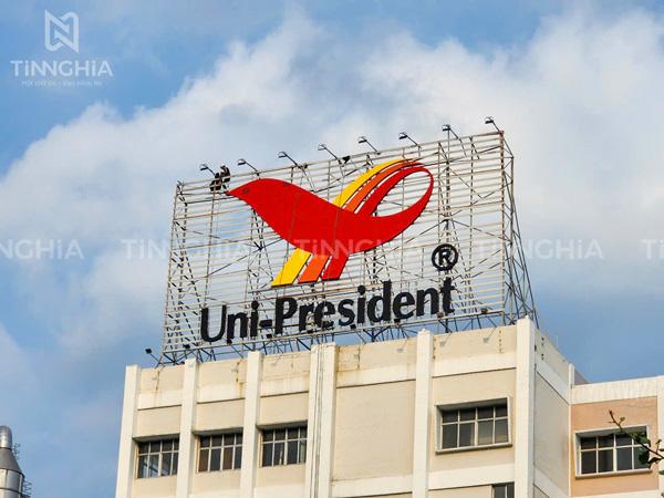 BẢNG LOGO INOX CHO CÔNG TY