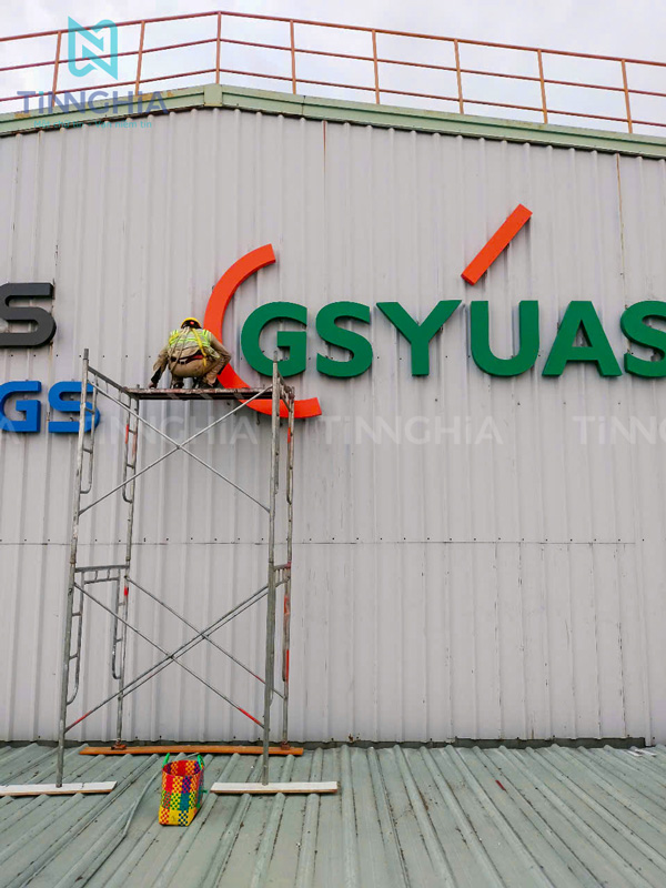 BIỂN HIỆU CHỮ NỔI BẾN CÁT