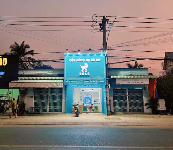 Mẫu Bảng Hiệu Cửa Hàng Mẹ Và Bé Bình Dương
