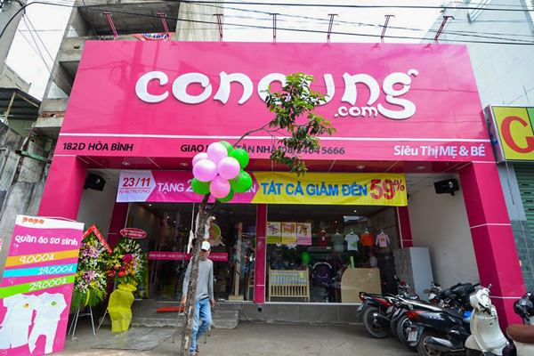 Mẫu Bảng Hiệu Cửa Hàng Mẹ Và Bé Bình Dương