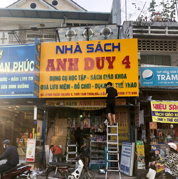 4 Mẫu Bảng Hiệu Nhà Sách Đẹp Thu Hút Bé