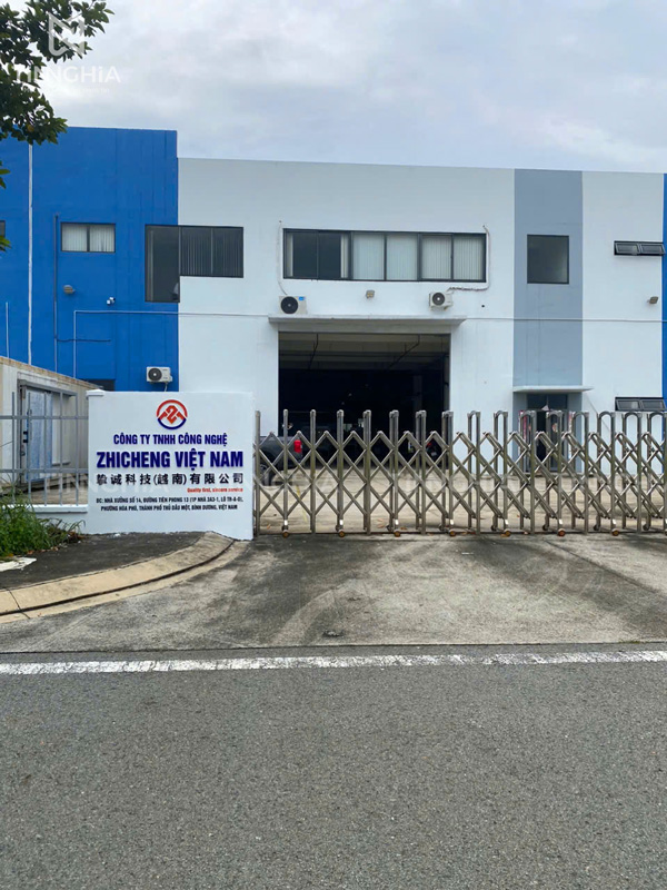 Thi công bảng hiệu nhà xưởng chữ nổi mica Bình Dương