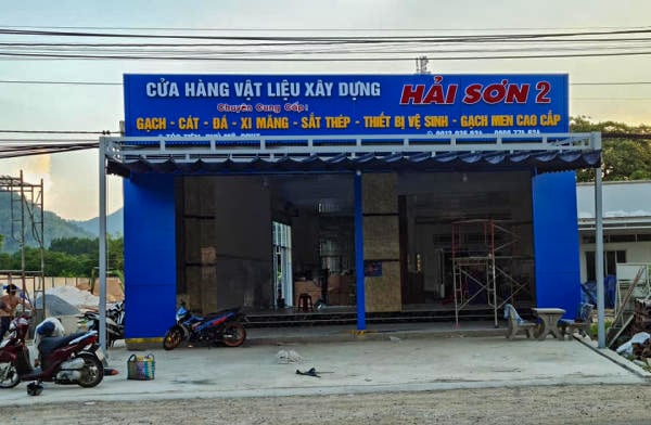 Bảng Hiệu Vật Liệu Xây Dựng Bình Dương