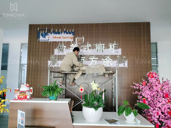 BẢNG LOGO INOX CHO CÔNG TY