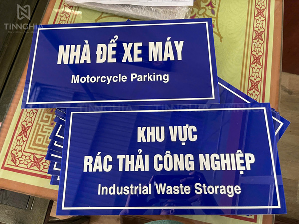 BẢNG MICA CHỈ DẪN BÌNH DƯƠNG