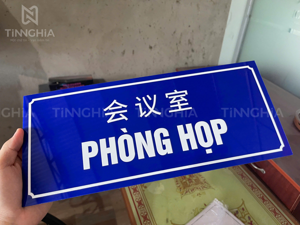 BẢNG MICA CHỈ DẪN BÌNH DƯƠNG