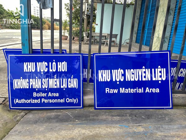 Làm Biển Chỉ Dẫn Công Ty, Khu Vực Xưởng Nhà Máy