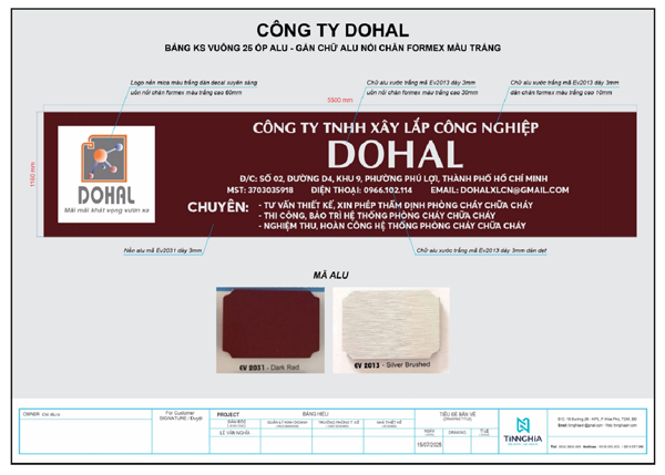 BIỂN HIỆU ALU GIÁ RẺ BÌNH DƯƠNG