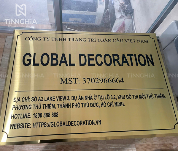 BẢNG HIỆU CHỮ NỔI INOX BÌNH DƯƠNG