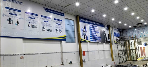 BIỂN QUẢNG CÁO TRUNG TÂM CHĂM SÓC XE BÌNH DƯƠNG